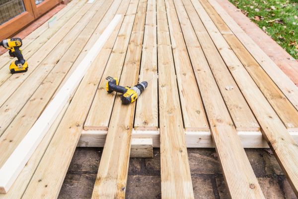 Damaged Deck Boards Repair in Blaine