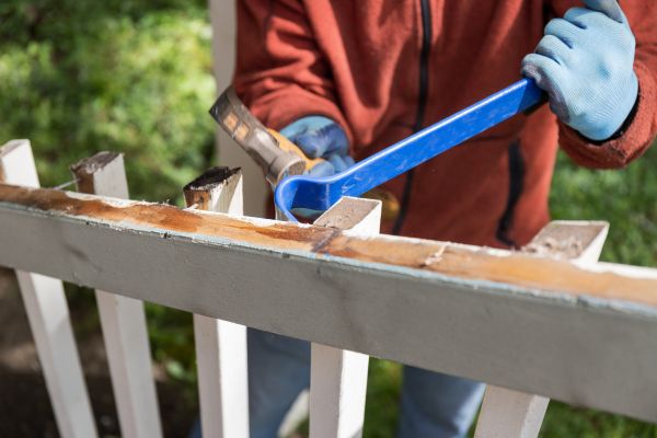 Deck Railing Replacement in Blaine