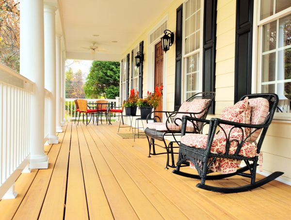 Cost of Porch Construction in Blaine