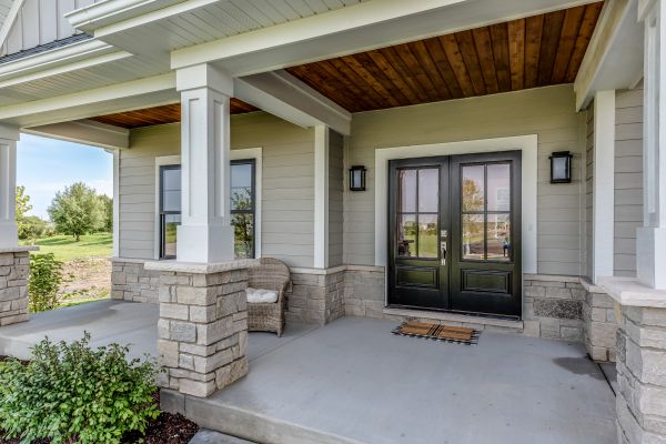 Porch Post Replacement in Blaine