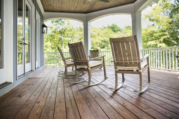 Wood Porch Repair in Blaine