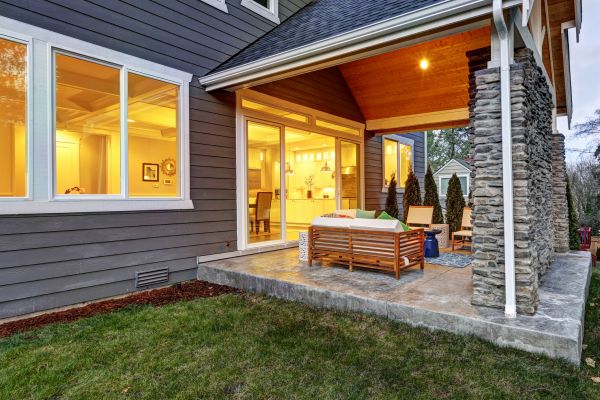 Cost of Back Porch Construction in Blaine