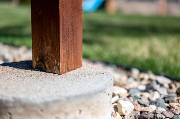 Deck Footing Replacement in Blaine