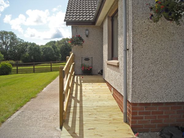 Cost of Hardwood Ramp Installation in Blaine