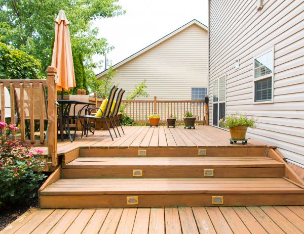 Cost of Wooden Patio Installation in Blaine