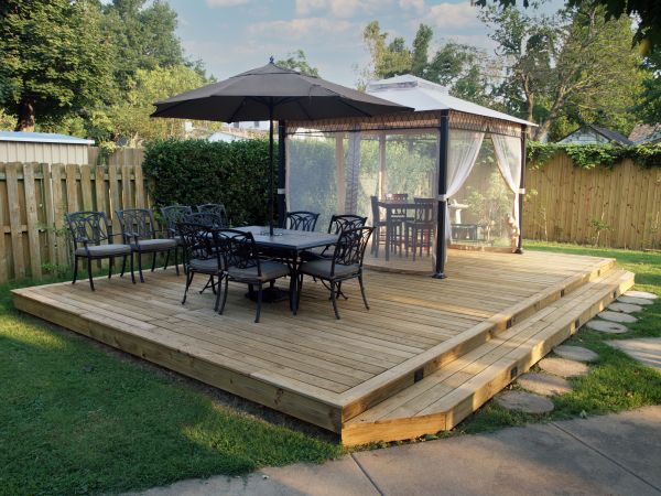 Platform Deck Construction in Blaine