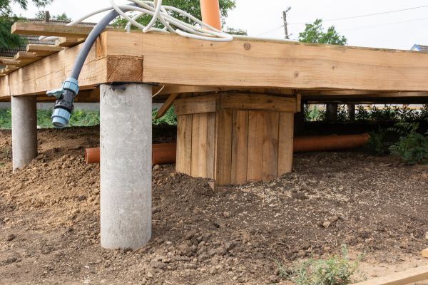 Deck Foundation Repair in Blaine