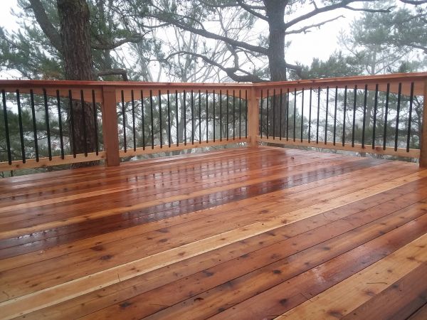 Cedar Deck Repair in Blaine